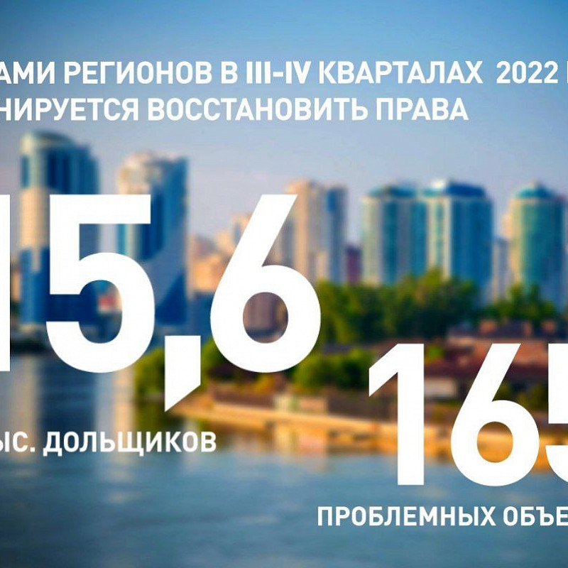 Константин Тимофеев: регионы до конца года планируют защитить 15,6 тыс. дольщиков 