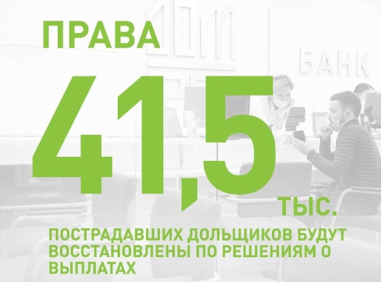Константин Тимофеев: Приняты решения о выплатах денежных компенсаций более 41 тыс. дольщиков